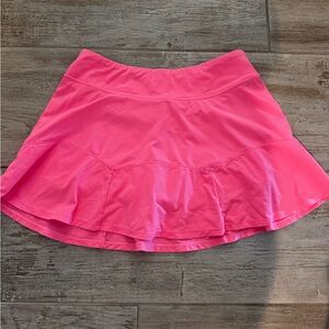 Lilly Pulitzer Bright Pink Golf Skirt